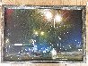 Untitled Cityscape 2015 22x32 - Freeway, California Original Painting by Dan Kitchener aka DANK - 1