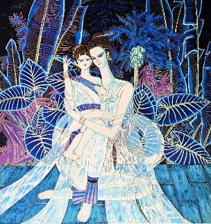 Mother And Daughter AP 1999 Limited Edition Print - Shao Kuang Ting Mother And Daughter AP 1999 Limited Edition Print - Shao Kuang Ting