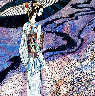 Cherry Blossoms 1988 Limited Edition Print - Shao Kuang Ting Cherry Blossoms 1988 Limited Edition Print - Shao Kuang Ting