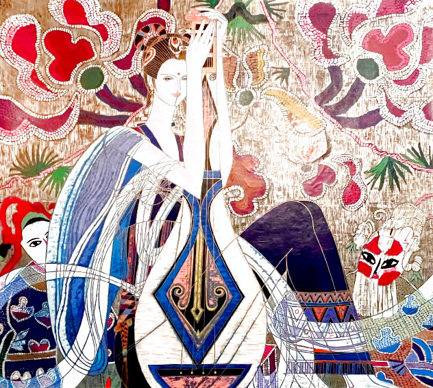 Chinese Opera 1994 Limited Edition Print by Shao Kuang Ting
