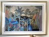 Running Sand River - Huge Framed Serigraph Limited Edition Print by Shao Kuang Ting - 1 Running Sand River - Huge Framed Serigraph Limited Edition Print by Shao Kuang Ting - 1