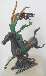 Superhorse Bronze Sculpture AP 1991 Sculpture - Shao Kuang Ting Superhorse Bronze Sculpture AP 1991 Sculpture - Shao Kuang Ting