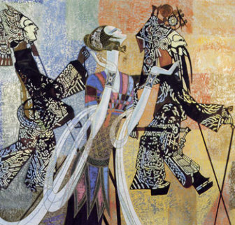 Shadow Play AP 1992 Limited Edition Print - Shao Kuang Ting Shadow Play AP 1992 Limited Edition Print - Shao Kuang Ting