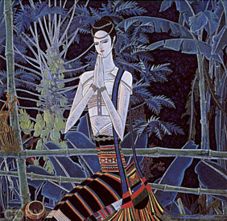 Best Wishes AP 1993 Limited Edition Print - Shao Kuang Ting Best Wishes AP 1993 Limited Edition Print - Shao Kuang Ting