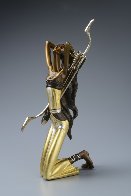 Huntress Bronze Sculpture 2014 22 c gold Sculpture by Shao Kuang Ting - 1 Huntress Bronze Sculpture 2014 22 c gold Sculpture by Shao Kuang Ting - 1