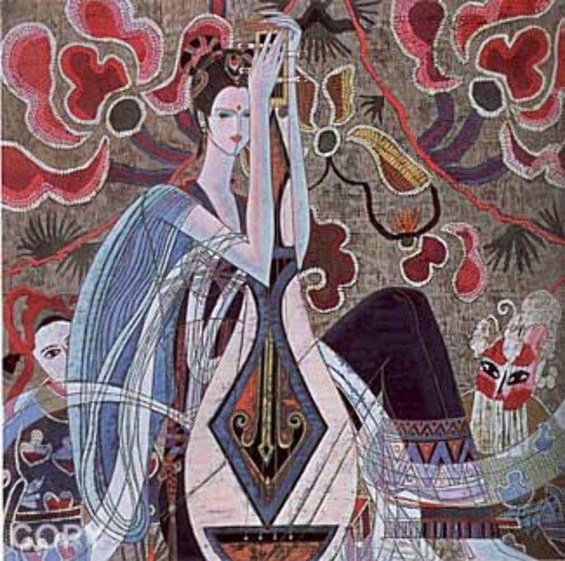 Chinese Opera PP Limited Edition Print by Shao Kuang Ting Chinese Opera PP Limited Edition Print by Shao Kuang Ting