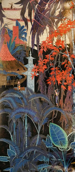 Sacred Village 1992 Limited Edition Print by Shao Kuang Ting Sacred Village 1992 Limited Edition Print by Shao Kuang Ting