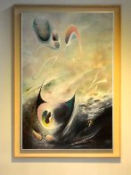 E.T And Me 65x45 Super Huge Original Painting by Alexander Kubaiski - 1 E.T And Me 65x45 Super Huge Original Painting by Alexander Kubaiski - 1