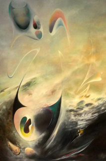 E.T And Me 65x45 Original Painting - Alexander Kubaiski E.T And Me 65x45 Original Painting - Alexander Kubaiski