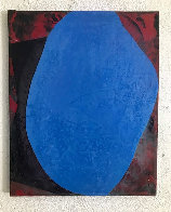 Blue Space 2020 24x18 Original Painting by Jerzy Kubina - 1