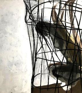 Freedom in the Prison 2020 64x53 Original Painting - Jerzy Kubina Freedom in the Prison 2020 64x53 Original Painting - Jerzy Kubina