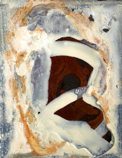 Structure 2020 10x8 Original Painting - Jerzy Kubina Structure 2020 10x8 Original Painting - Jerzy Kubina