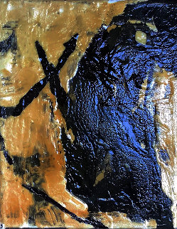 Untitled Abstraction 10x8 Original Painting - Jerzy Kubina Untitled Abstraction 10x8 Original Painting - Jerzy Kubina