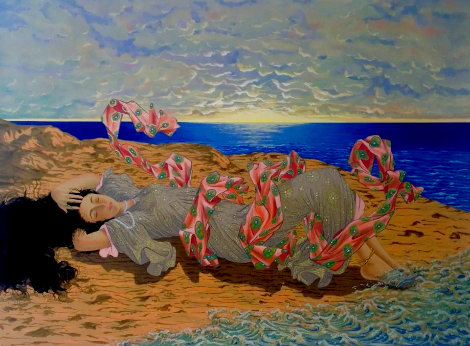 Ocean Breeze 1989 - Huge Limited Edition Print - Muramasa Kudo