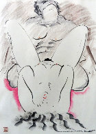 Untitled (Erotic Art) 1988 30x38 Original Painting by Muramasa Kudo - 0 Untitled (Erotic Art) 1988 30x38 Original Painting by Muramasa Kudo - 0