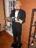 Curley the Butler Silicone Sculpture 1997 74 in Sculpture by Tom Kuebler - 4