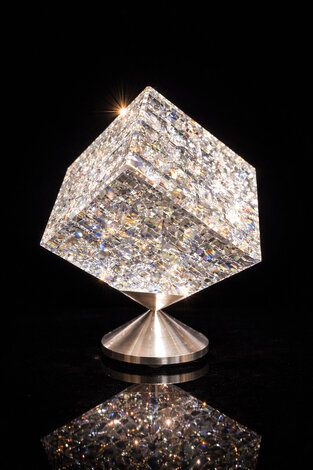 Snow Image Glass Sculpture 2008 7 in Sculpture - Jon Kuhn