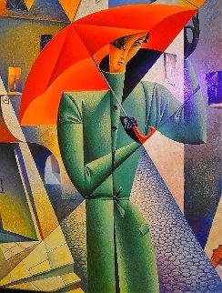 Umbrellas of Saint Petersburg 49x41 Huge Limited Edition Print - Georgy Kurasov Umbrellas of Saint Petersburg 49x41 Huge Limited Edition Print - Georgy Kurasov