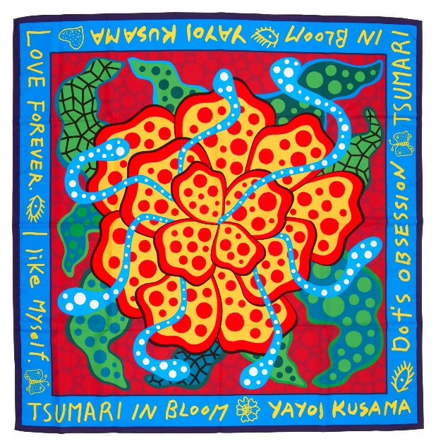 Tsumari in Bloom - Huge Other by Yayoi Kusama