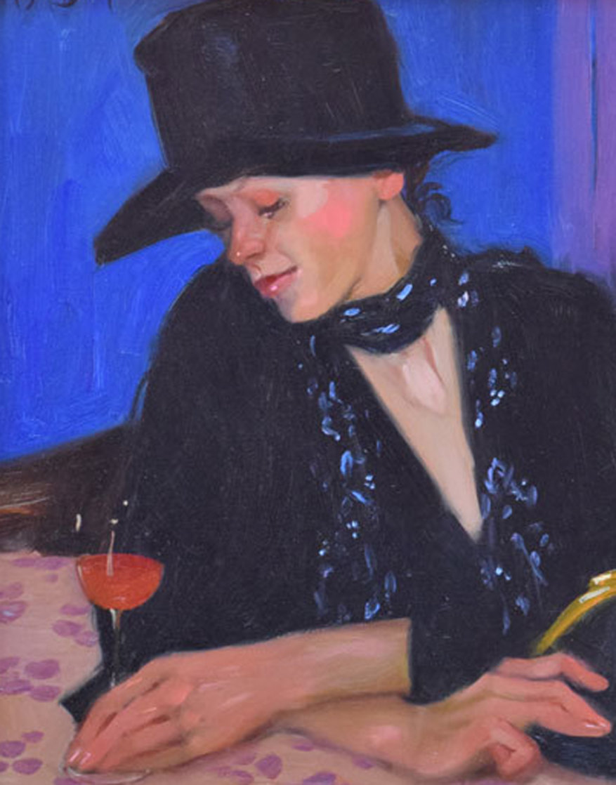 Last Call 2011 19x23 Original Painting by Linda Kyser Smith Last Call 2011 19x23 Original Painting by Linda Kyser Smith