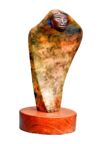 Oscar AP Bronze Sculpture 1996 12 in Sculpture - Bruce LaFountain