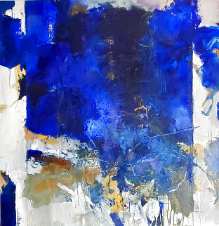 Composition V 48x48 Super Huge Original Painting - Jean-Pierre Lafrance Composition V 48x48 Super Huge Original Painting - Jean-Pierre Lafrance