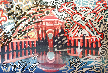 Reflecting in the Silence 2020 24x36 Original Painting - LAII / Little Angel Reflecting in the Silence 2020 24x36 Original Painting - LAII / Little Angel