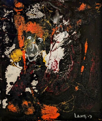 Lost in the Universe 2007 20x24 Oil on Canvas Original Painting - Matt Lamb