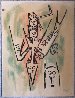 Untitled Abstract Lithograph Limited Edition Print by Wifredo Lam - 1