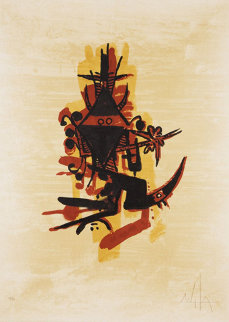 El Ultimo Viaje del Buque Fantasma 1976 Limited Edition Print - Wifredo Lam El Ultimo Viaje del Buque Fantasma 1976 Limited Edition Print - Wifredo Lam