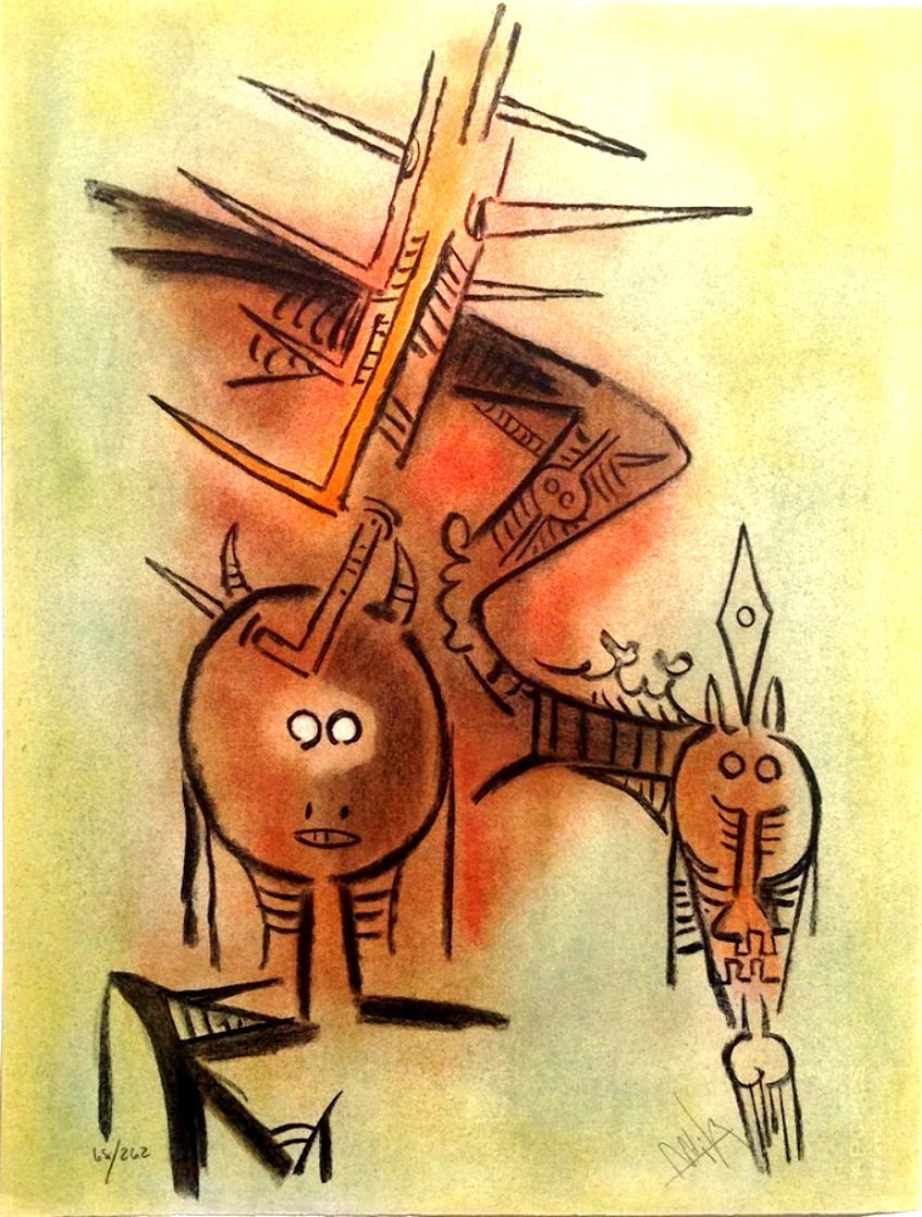 Belle Epine: Pleni Luna Suite 1974 Limited Edition Print by Wifredo Lam Belle Epine: Pleni Luna Suite 1974 Limited Edition Print by Wifredo Lam