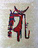 El Ultimo Viaje Del Buque Fantasma, Plate 2 1976 Limited Edition Print by Wifredo Lam - 0 El Ultimo Viaje Del Buque Fantasma, Plate 2 1976 Limited Edition Print by Wifredo Lam - 0