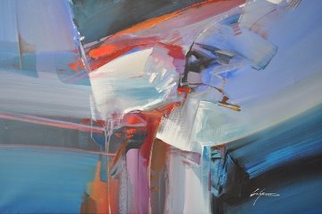 Untitled Painting (Abstract) 30x40 Original Painting - Wilfred Lang Untitled Painting (Abstract) 30x40 Original Painting - Wilfred Lang