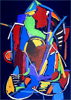 Abstraction 1972 Limited Edition Print - Andre Lanskoy Abstraction 1972 Limited Edition Print - Andre Lanskoy