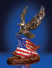 Spirit of America Bronze Sculpture 29 in Sculpture by Laran Ghiglieri - 0