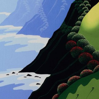 Emerald Cliffs 2012 Limited Edition Print - Larissa Holt Emerald Cliffs 2012 Limited Edition Print - Larissa Holt
