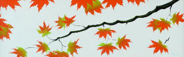 Red Branch 16x32 Original Painting - Larissa Holt Red Branch 16x32 Original Painting - Larissa Holt
