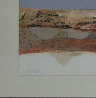 Mauve Mesa 1984 28x69 Watercolor by Hal Larsen - 2