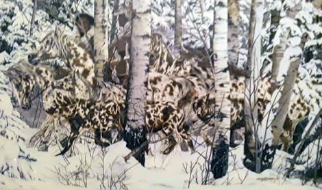 In the Company of Wolves Limited Edition Print - Judy Larson