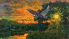 Egret 24x40 - Huge Original Painting by Joe Lasker - 0