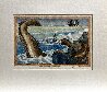 Sea Serpent Watercolor 6x9 Watercolor by Joe Lasker - 1