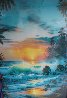 Island Sunrise 1996 Embellished Limited Edition Print by Christian Riese Lassen - 1 Island Sunrise 1996 Embellished Limited Edition Print by Christian Riese Lassen - 1