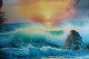 Island Sunrise 1996 Embellished Limited Edition Print by Christian Riese Lassen - 4 Island Sunrise 1996 Embellished Limited Edition Print by Christian Riese Lassen - 4