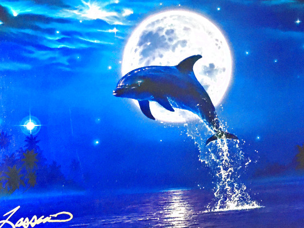 Leap of Faith 2002 Limited Edition Iris Giclee on Canvas by
