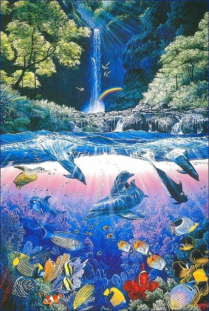 Infinite Way 1991 - Huge - Hawaii Limited Edition Print by Christian Riese Lassen