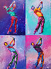 Foreplay Quadriptych 60x48 Original Painting by Christian Riese Lassen - 0 Foreplay Quadriptych 60x48 Original Painting by Christian Riese Lassen - 0