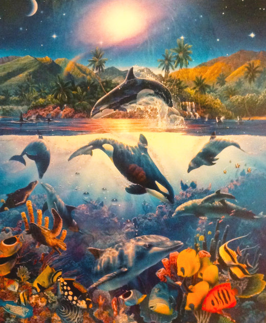 Rainbow Sea 1994 Limited Edition Print by Christian Riese Lassen