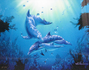 Dolphin Enchantment 1998 Limited Edition Print - Christian Riese Lassen Dolphin Enchantment 1998 Limited Edition Print - Christian Riese Lassen