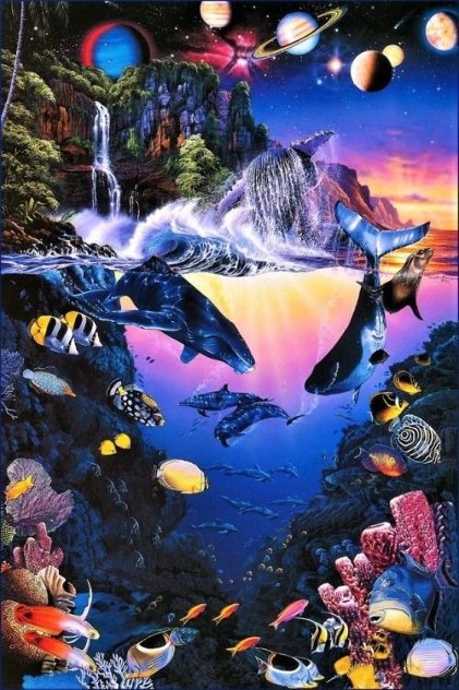Cosmos 1991 Limited Edition Print by Christian Riese Lassen