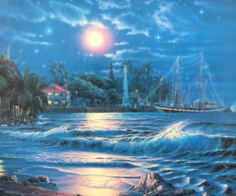 Lahaina Starlight I 1993 - Huge - Maui, Hawaii Limited Edition Print - Christian Riese Lassen